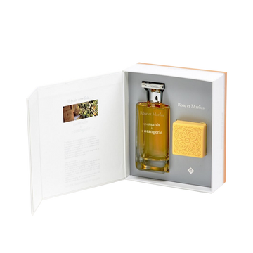 2012, Magali Fleurquin-Bonnard launched Rose et Marius Perfumes, the first Haute Parfumerie brand from Provences. Available at fragrapedia.com